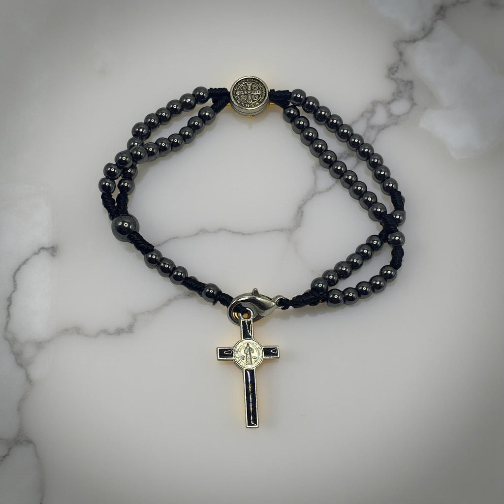 Pulseira Hematita São Bento