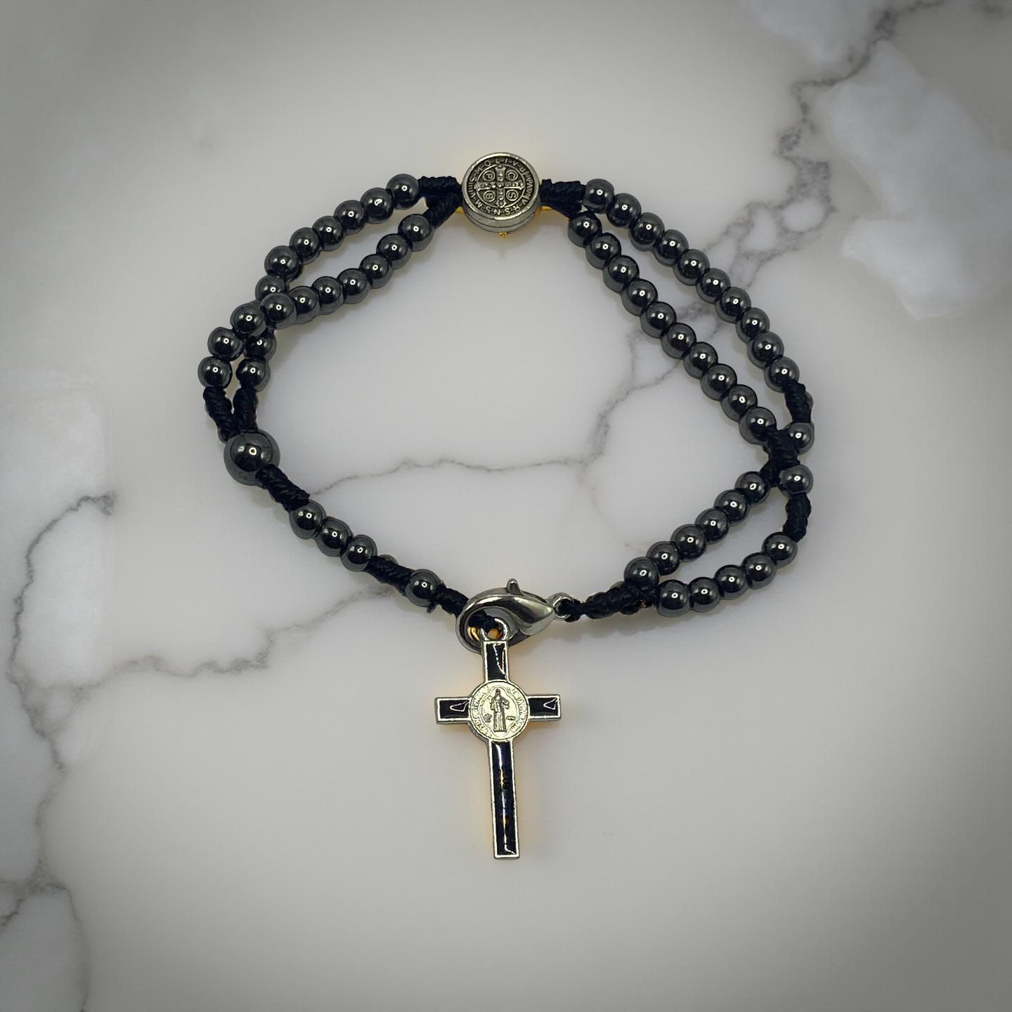 Pulseira Hematita São Bento