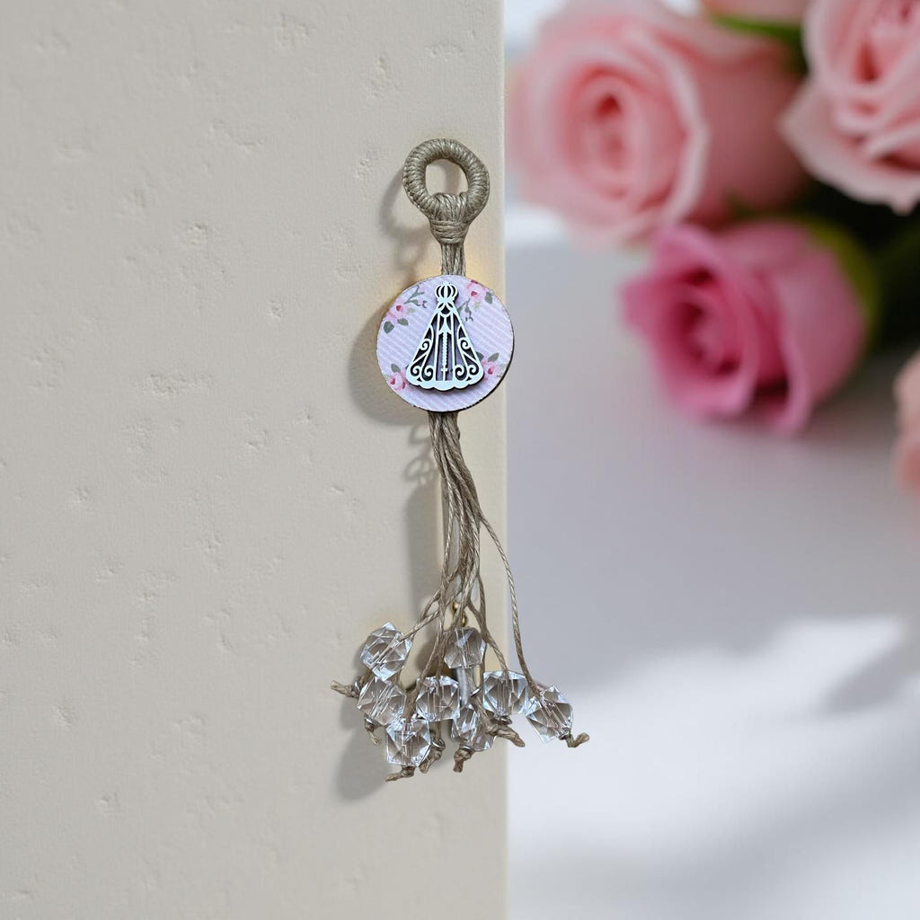 Pingente N Sra Aparecida rústico