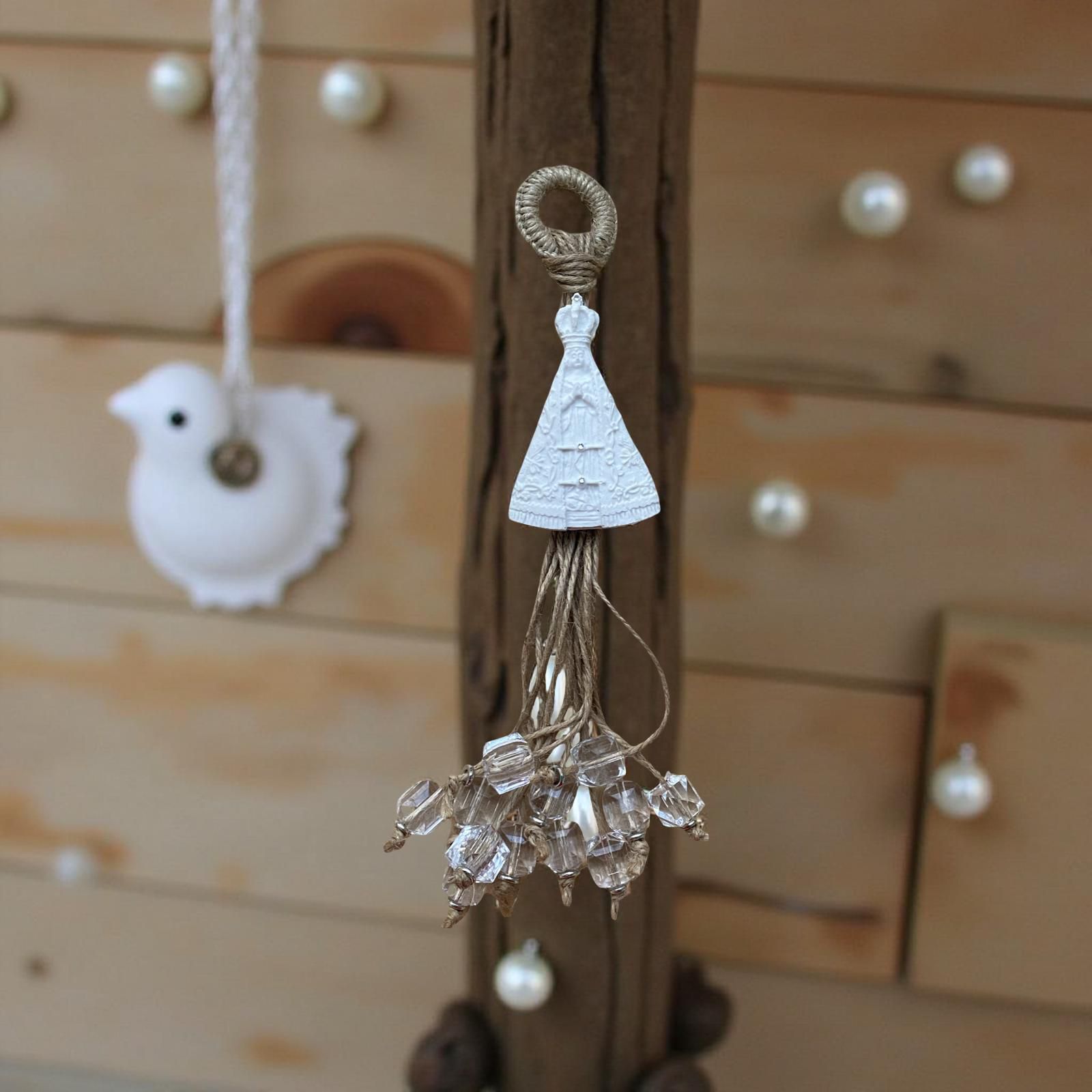 Pingente N Sra Aparecida rústico