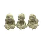 Trio Buda "não vejo, não ouço e não falo"