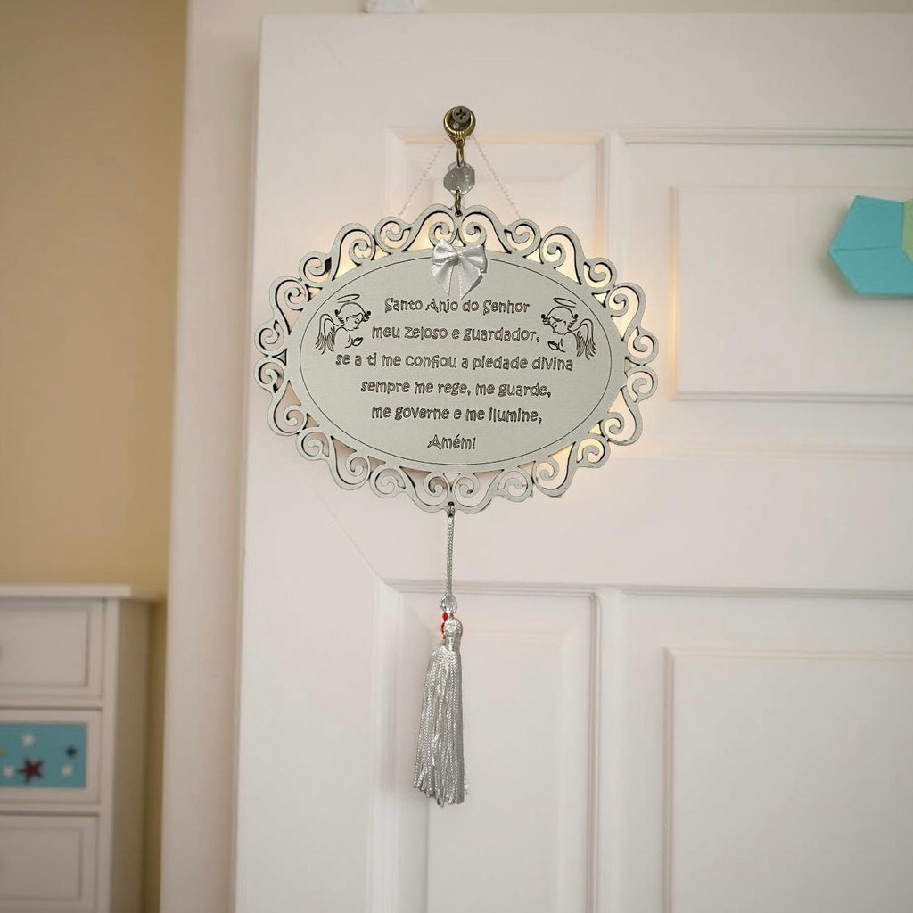 Pingente Oração do Santo Anjo