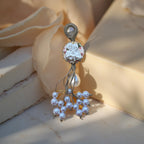 Pingente Sagrada Família c pérolas