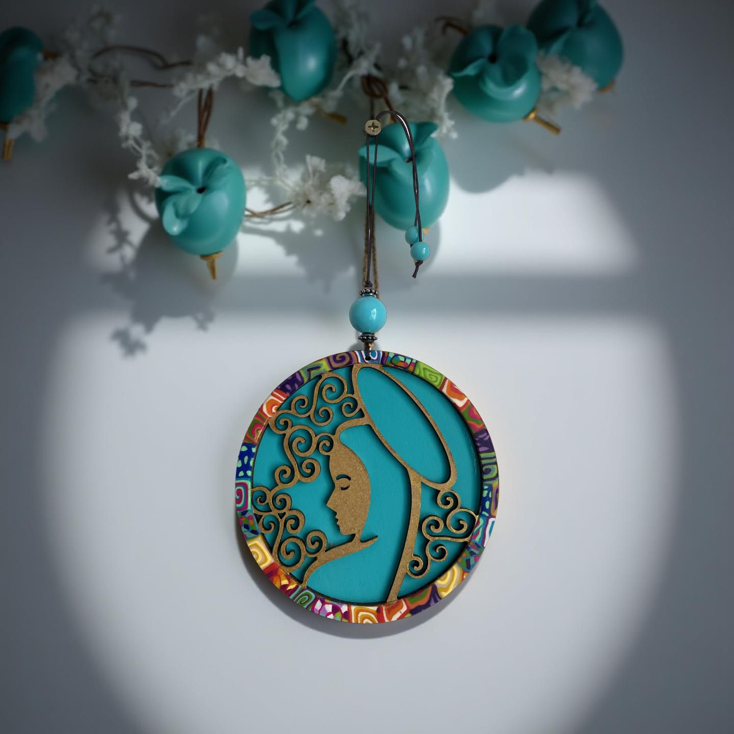 Pingente Face de Nossa Senhora