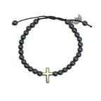 Pulseira Hematita Cruz