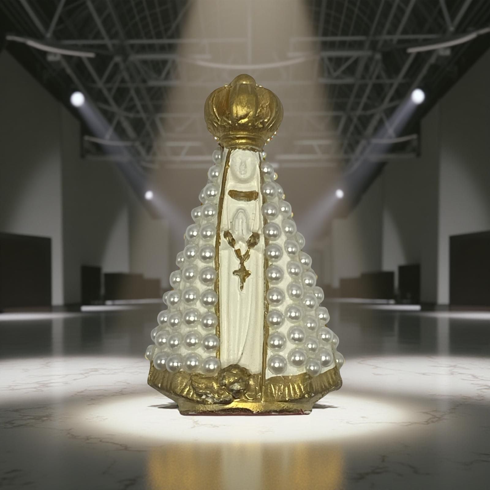 N Sra Aparecida c perólas