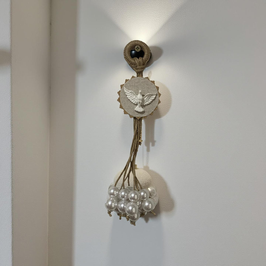 Pingente Divino c pérolas