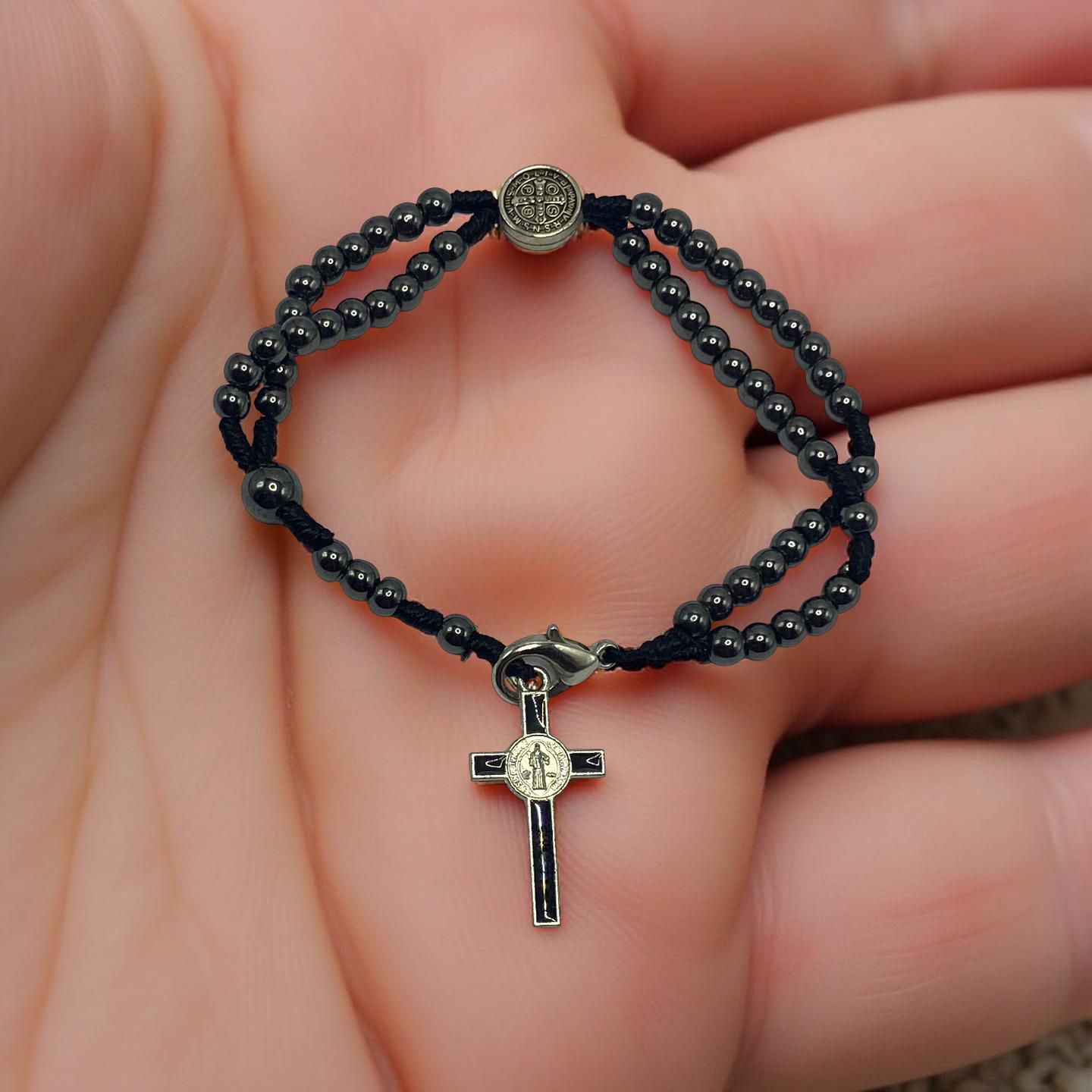 Pulseira Hematita São Bento