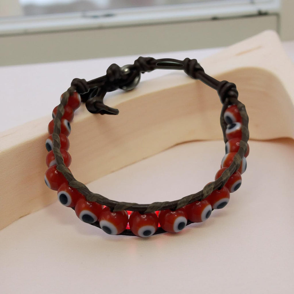 Pulseira Olho Grego Vermelha