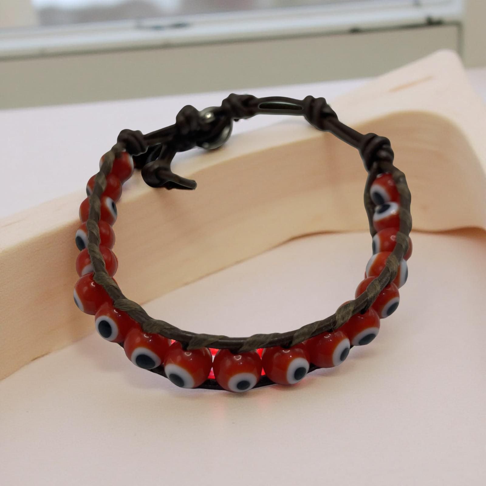Pulseira Olho Grego Vermelha