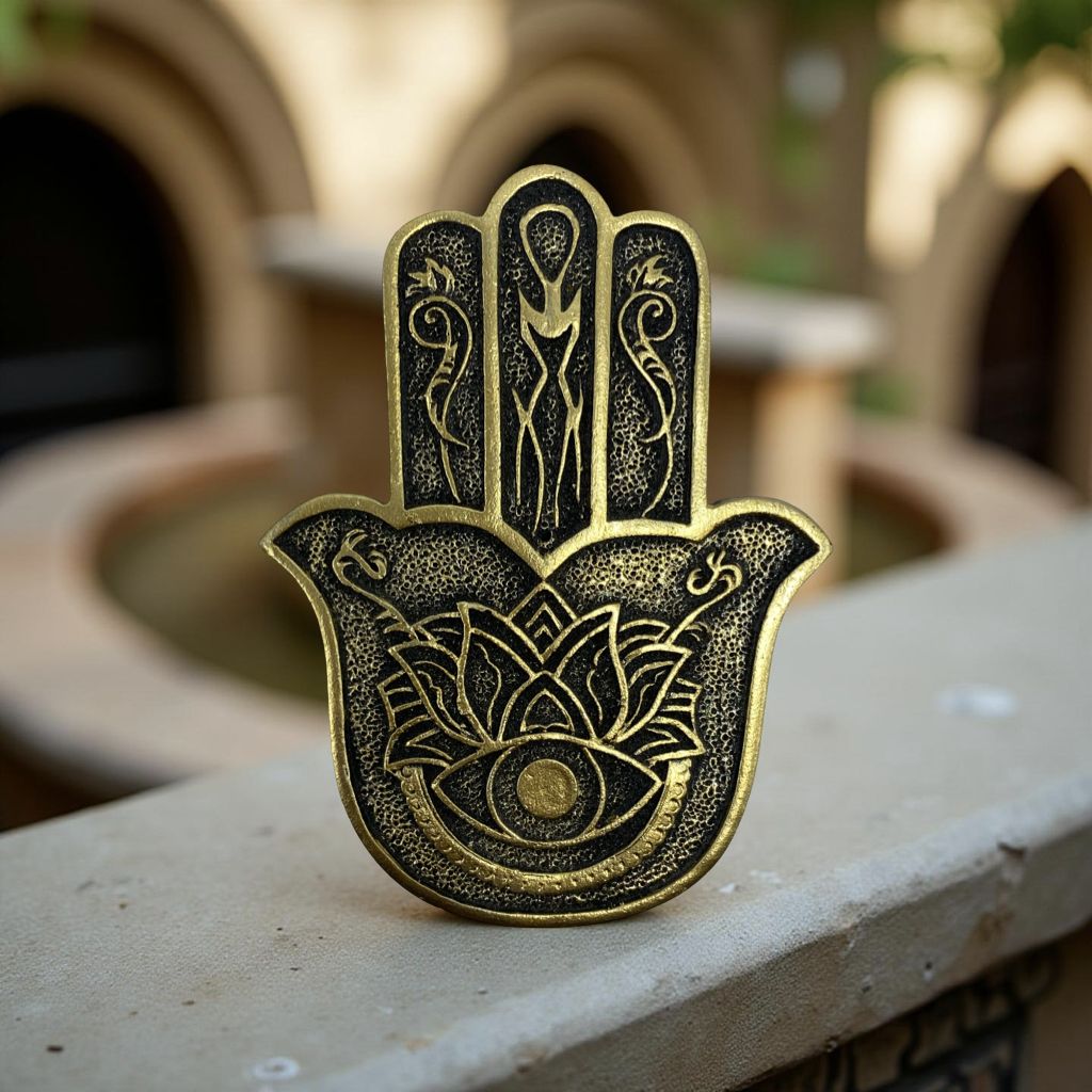 Incensário Mão de Hamsá