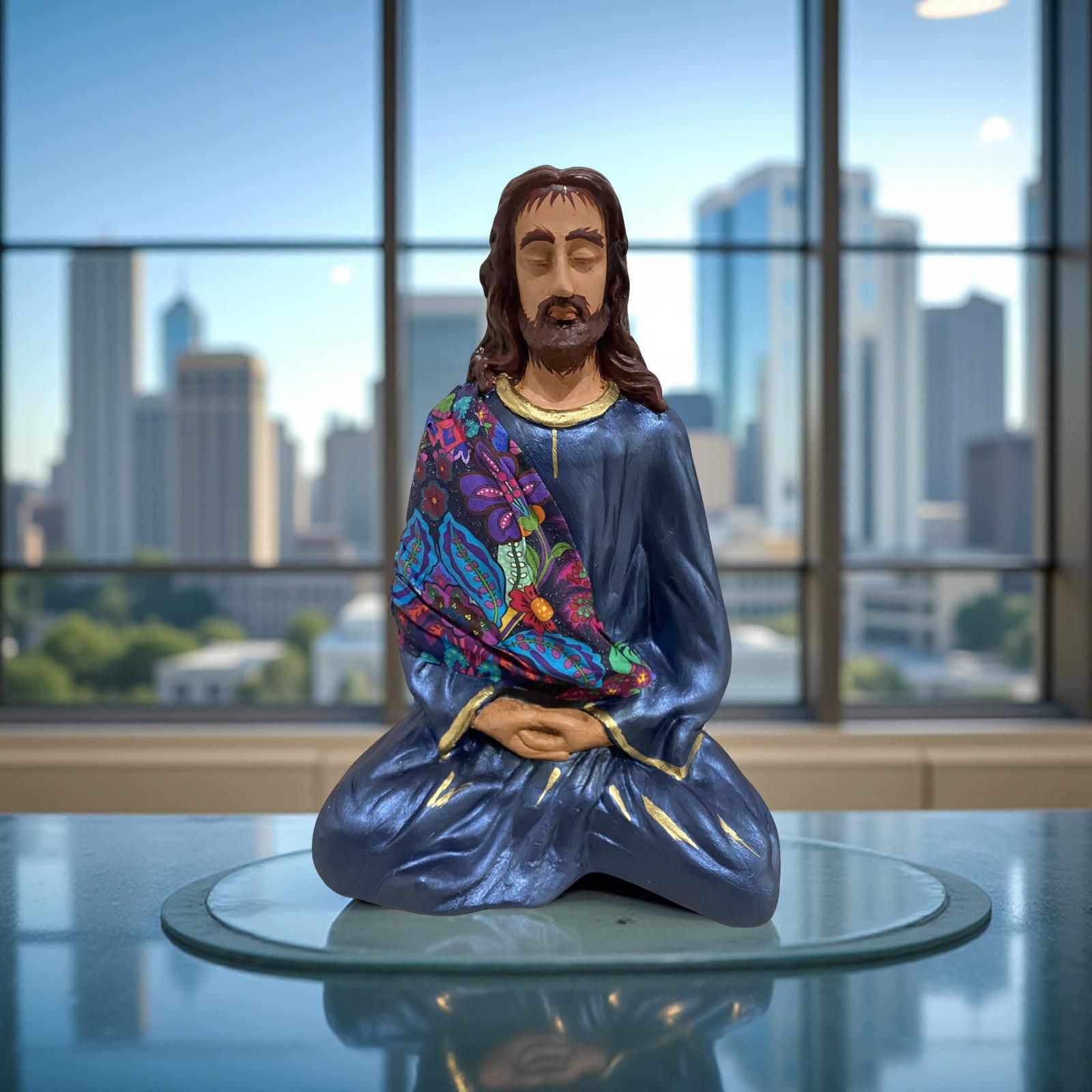 Jesus Cristo Meditando