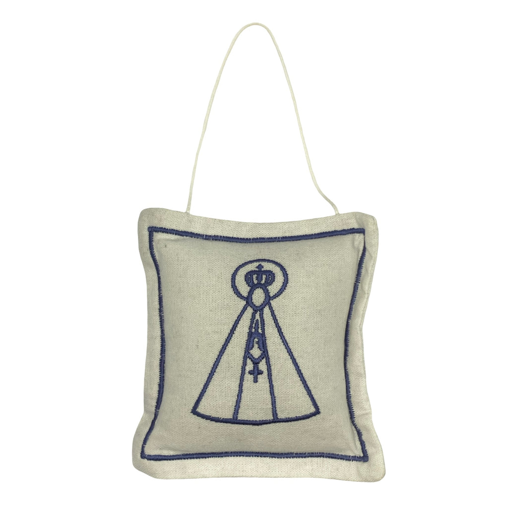 Almofada N Sra Aparecida em Linho