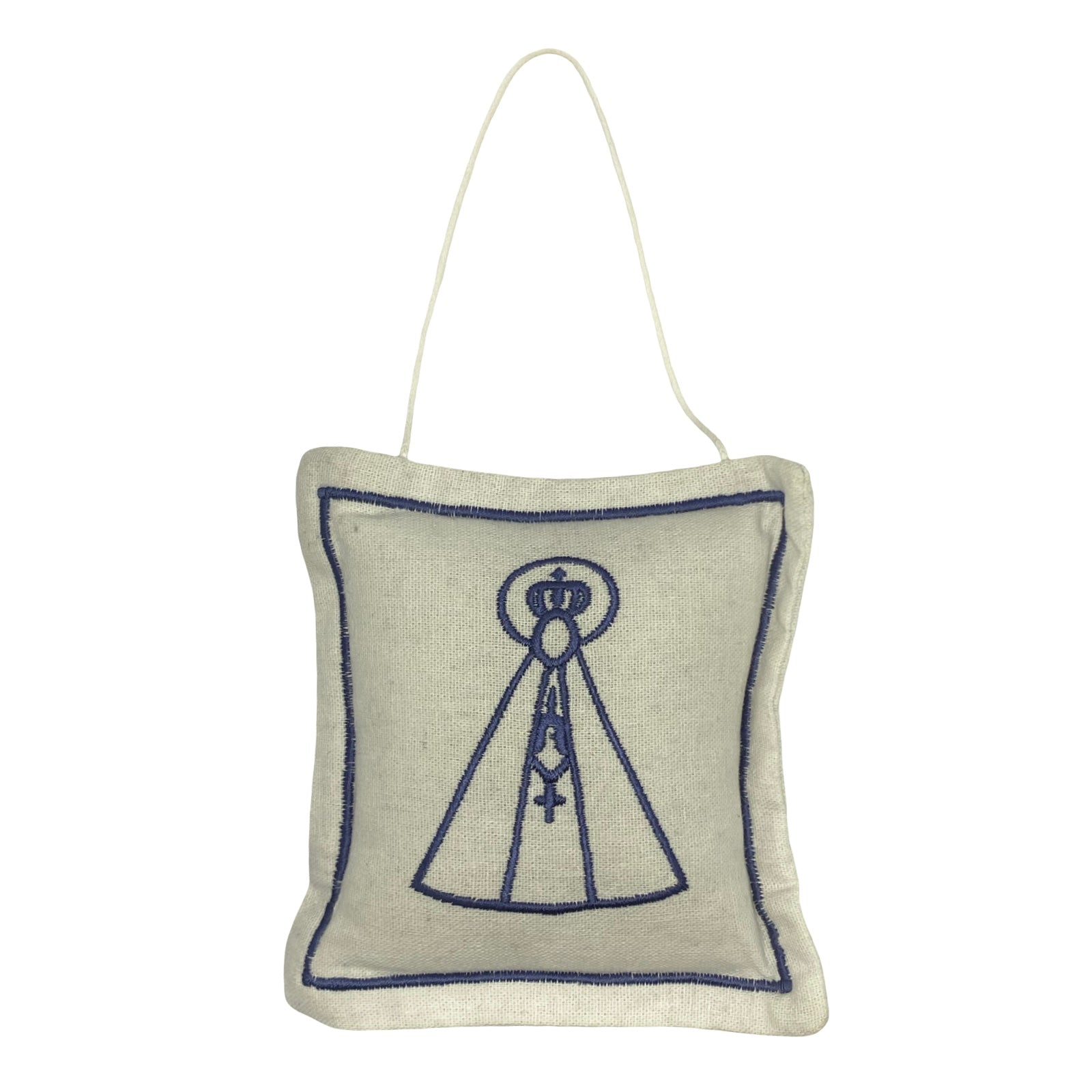 Almofada N Sra Aparecida em Linho