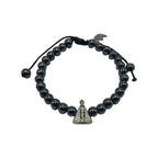 Pulseira Hematita com Nossa Senhora Aparecida