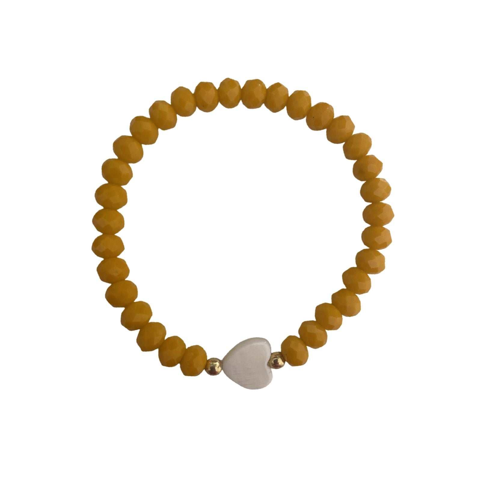 Pulseira Cristal com Coração